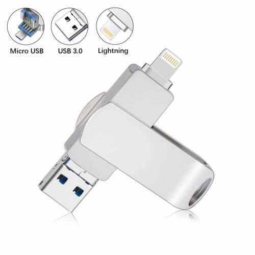 1TB 256GB USB3.0 Flash Drive 3in1 OTG Memory Stick Storage Pen Disk for PC Phone - Picture 9 of 15