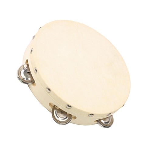 Practical Tambourine with Soft Grip Edges Handheld Drum Perfect for Church - Picture 6 of 13