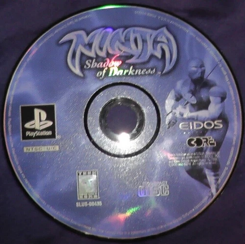 NINJA SHADOW OF DARKNESS PLAYSTATION GAME TESTED WORKING PS1