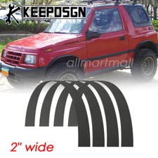 For Geo Tracker Pp Car Suv Flexible Wheel Extend Fender Flares Trim Mud Guard