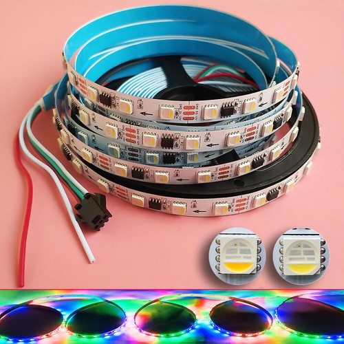 12V/24V TM1814 IC 5050 4 in 1 RGBW RGBWW LED Pixel Strip Light Tape Addressable