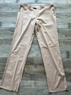 Stacy Adams Dress Pant Mens 40x36 Unhemmed Straight Leg Flat Front | eBay