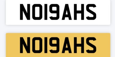 NOAH NOAHS 2nd Most Popular Boys Name UK. Private Personalised Number Plate BMW