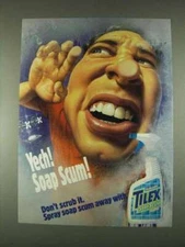 1996 Tilex Soap Scum Remover Ad - Yech!