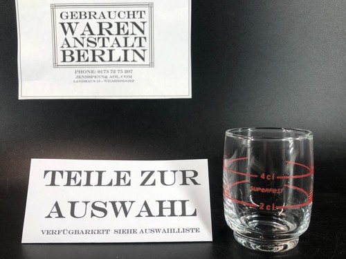 Superfest Glas DDR Kult Design➡️AUSWAHL z TOP PREIS➡️east german GDR solid glass - Picture 6 of 43