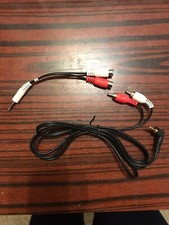 5FT Aux Audio 3.5mm Stereo Male to 2 RCA Y CABLE FOR IPOD MP3 