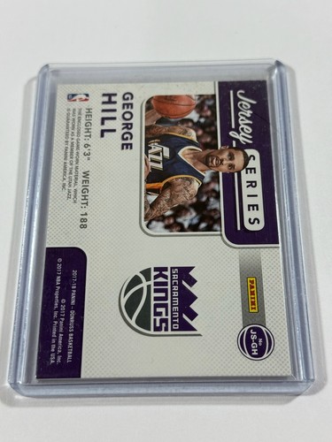 2017-18 Donruss Jersey Series #23 George Hill - Picture 2 of 2