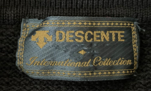 Descente International Collection Rio Secco Golf Club Sweater Size M - Picture 8 of 11