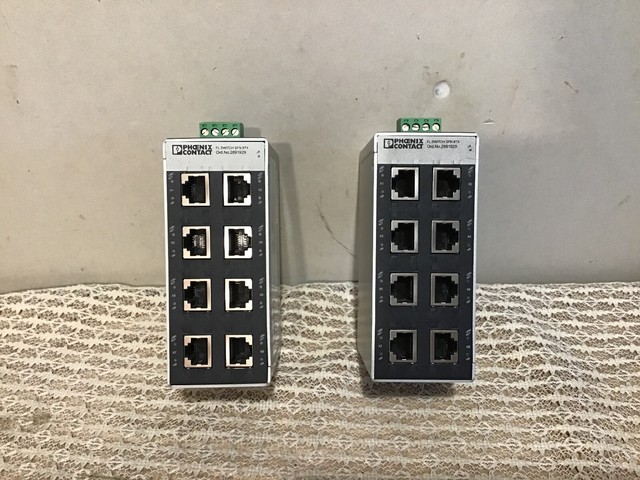 TWO Phoenix Contact FL Switch SFN 8TX | eBay