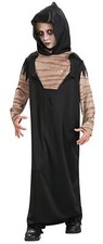 Horror Robe Costume Hooded Robe Child Size M 8-10
