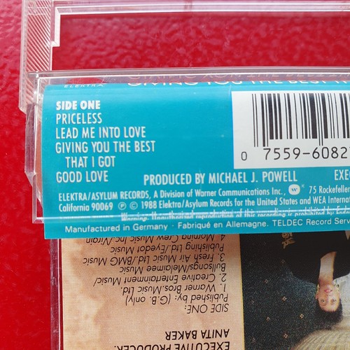 Vintage Anita Baker, Giving You The Best That I Got Cassette (Elektra, 1988) - Picture 4 of 7