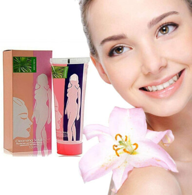 Face and Body Cleansing Scrub Gel,100 Ml Helps open skin pores Enhances skin