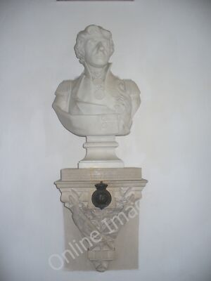 Photo 12x8 Lord Horatio Nelson Burnham Thorpe Bust of the famous Admiral N c2011