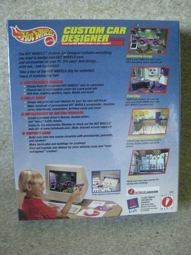 Hot Wheels VW Drag Bus Custom Car Designer New in box White CD-Rom - Picture 7 of 7