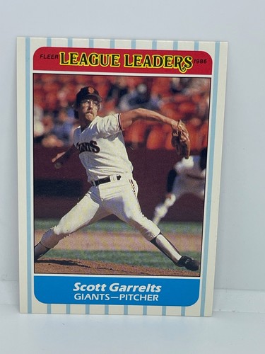 1986 Fleer League Leaders Baseball Cards (Discounts) B3 - Picture 27 of 84