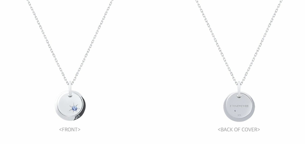 BTS] BTS X STONEHENGE MOMENT OF LIGHT BIRTH NECKLACE - Pre Order