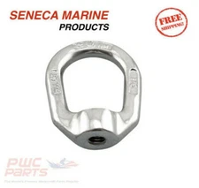 SENECA MARINE Metric Lifting Eye Nut 316-NM Stainless M6 M8 M10 M12 S0322-M0XX