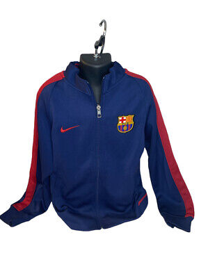 wetgeving markeerstift Adverteerder Nike 2015/16 Kids FC Barcelona N98 Authentic Jacket. Size:M | eBay