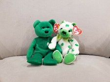 Ty Beanie Baby - Erin and Clover the St. Patrick's Day Irish Bears