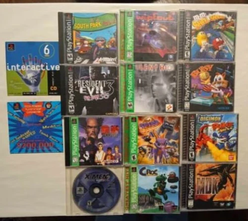 Sony PlayStation 1 (PSONE (PS1) Games Pick & Choose, Authentic, Tested