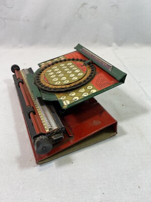 Toy Jouet machine à écrire simplex Typewriter Modèle A35
