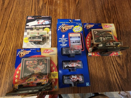 Collection of 6 Vintage Dale Earnhardt Diecast Cars w/original boxes in 4 ITEMS