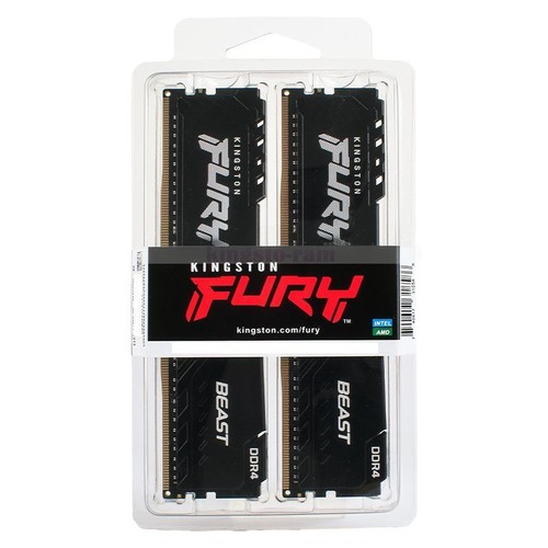 FURY Beast 8GB/16GB/32GB 288-Pin DDR4 2666 3200 MHz Desktop Speicher 8 GB 16 GB - Bild 9 von 10