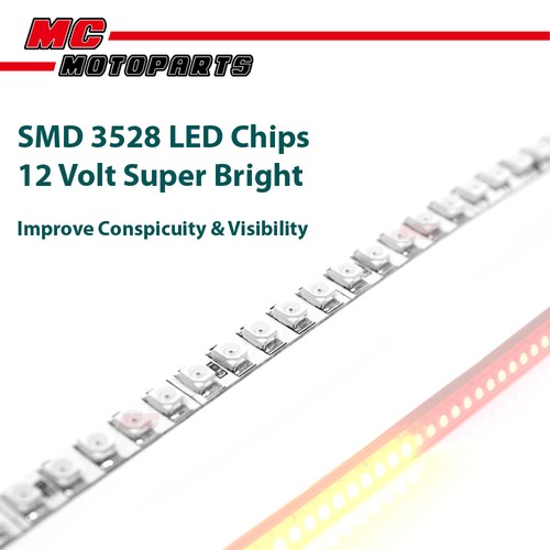 AMP-Z 30cm Red with Signal Light LED Tail Light bar Tube For Yamaha Motorcycles - Picture 4 of 5