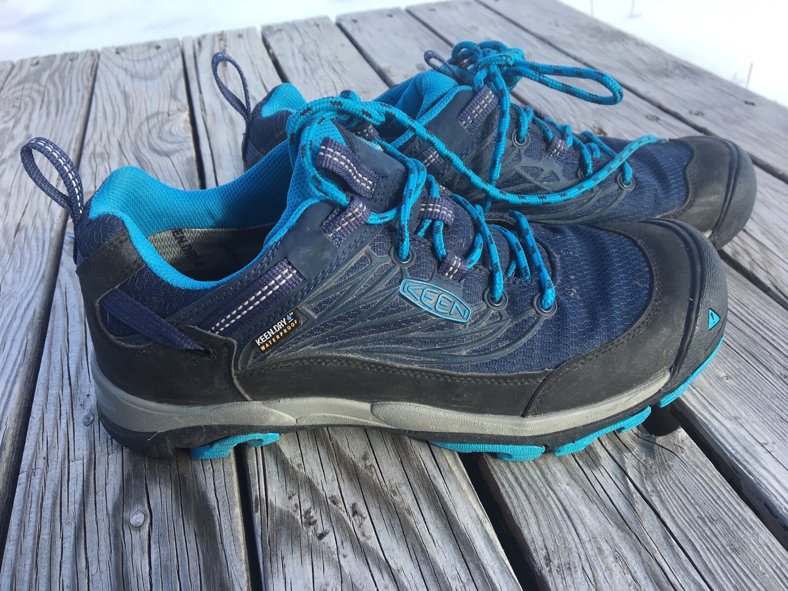 Scarpe da trekking Saltzman blu Keen taglia 9 donna 1013224
