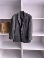 Vintage Harris Tweed Grey Blazer