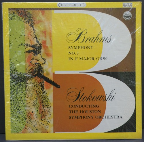 Brahms Symphony No. 3 / Stokowski 1959 Everest Stereo SDBR 3030 MN 1st Pressing - Bild 1 von 7