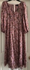 New J Crew Sweetheart Midi Dress Fete Floral NWT Sz 4