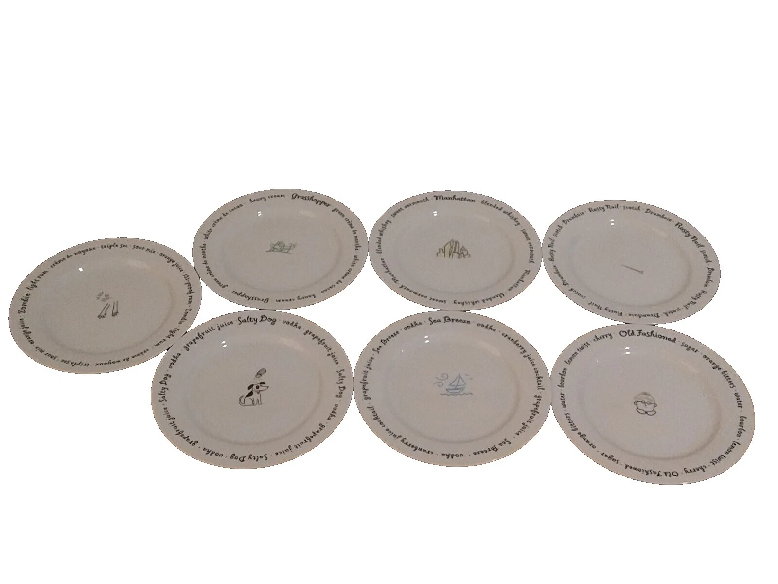 Platos de Vajilla Pottery Barn Blanco