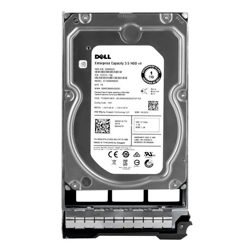 Disque Dur DELL 0GWD7D GWD7D ST1000NM0005 1 To 7200 Tr/min 128 Mo SAS-3 3,5'' - Afbeelding 3 van 3