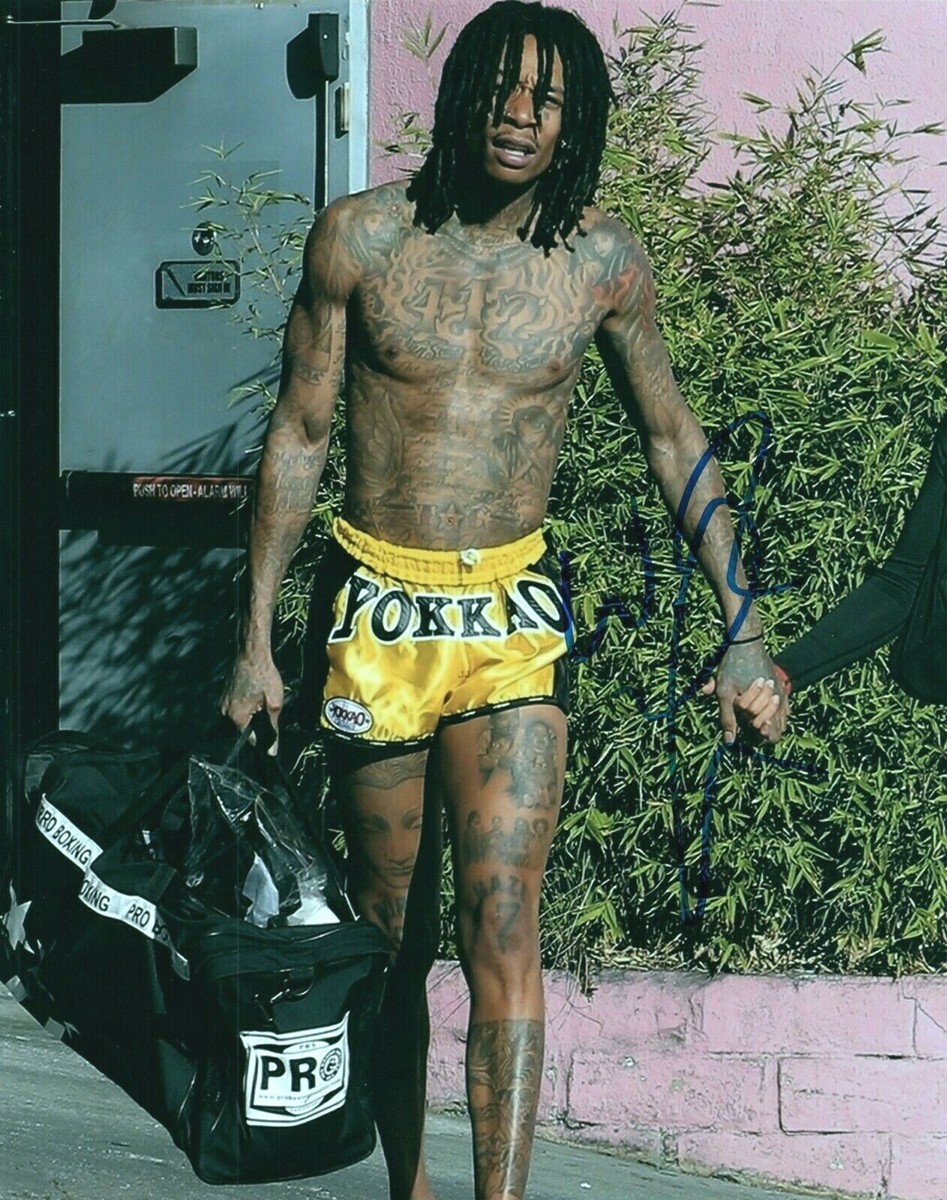 wiz khalifa 直筆サイン入りフォト wiz-khalifaq-under-the-