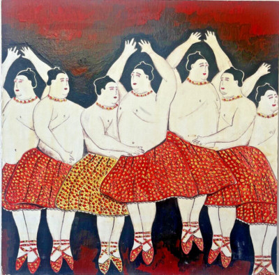 Sumo Ballerinas by Claude Mazel