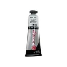 Daler Rowney Georgian Oil Paint Mixing White 38ml Tube - Art Paints for Canva...