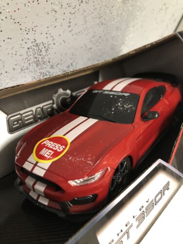 Ford Shelby GT350R Gear Maz brand Car 7" Light Up/sounds Pull Back Action Car~