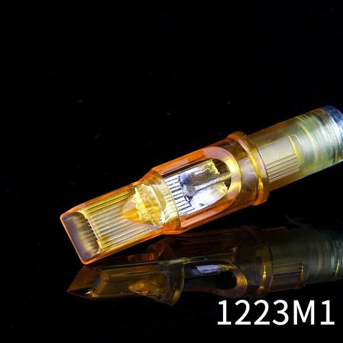 20x Cartuchos de aguja desechables estériles revestimientos redondos sombreadores R/M1/RS/RM - Imagen 39 de 39