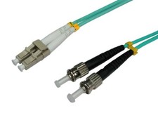 Techly Professional Cavo Fibra Ottica Multimodale OM3 ST/LC 50/125 1 m
