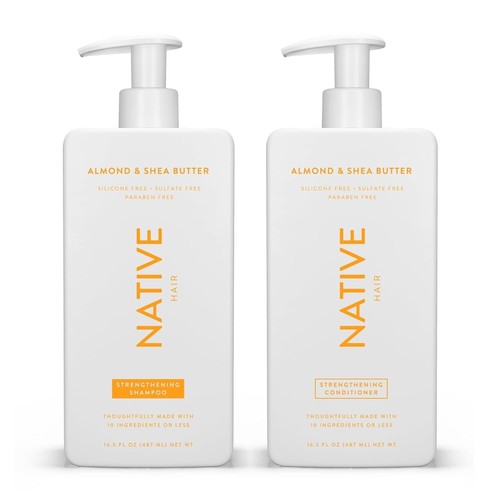 Native Shampoo und Conditioner enthalten natürliche Inhaltsstoffe | 16,5 fl. Oz. - Bild 1 von 7