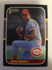 1987 DONRUSS JOHN DENNY #329 NM 