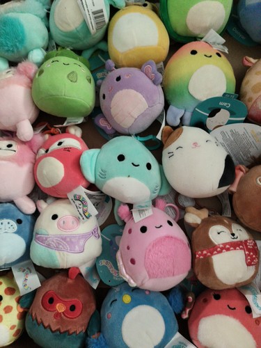 Lot of 43 Mini Squishmallows Clip-On Keychain Plush ALL Varieties ALL BNWT NEW - Picture 14 of 20