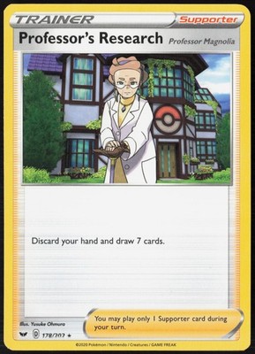 Professor's Research - Normal 178/202 Deck Exclusives NM