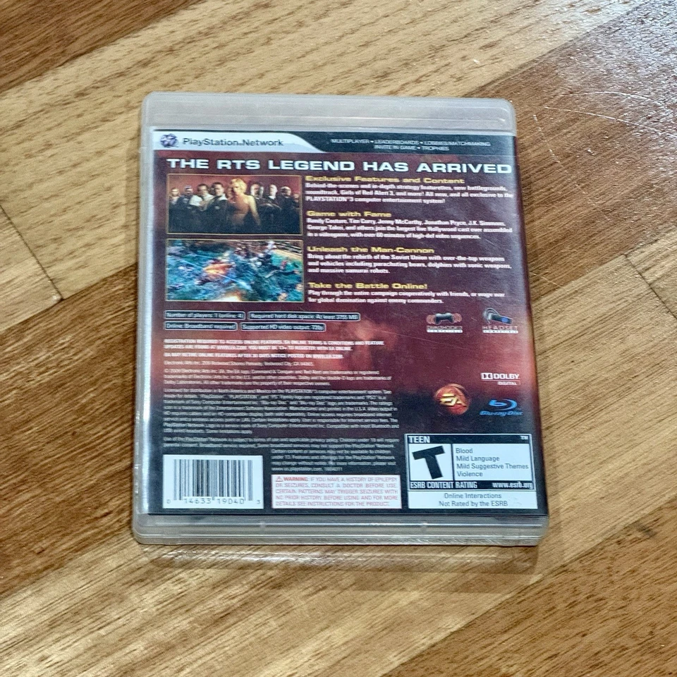 Command & Conquer Red Alert 3 Ultimate Edition PS3 Game - Complete With Manual - Image 2 of 4