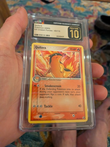Quilava graded CGC 10 for sale on eBay