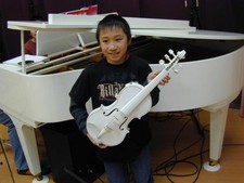 Berkeley wind 4/4 violin 4 5 Strings w/Pickup