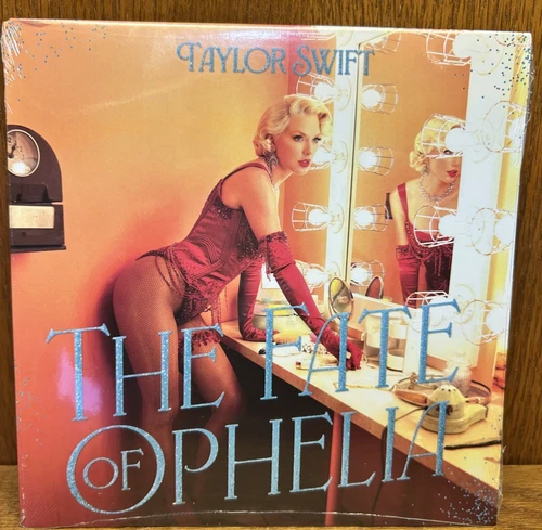 Taylor Swift The Fate of Ophelia Orange Translucent W/ Glitter 7" Single