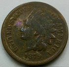 US 1879 Indian Head Cent  **