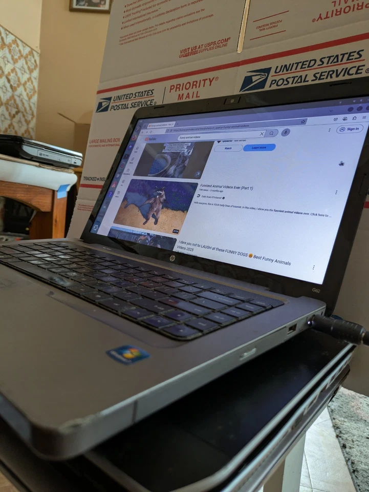 Portátil HP para piezas o reparación 💻 Portátil HP G62-225DX para reparación Foto 4 de 4